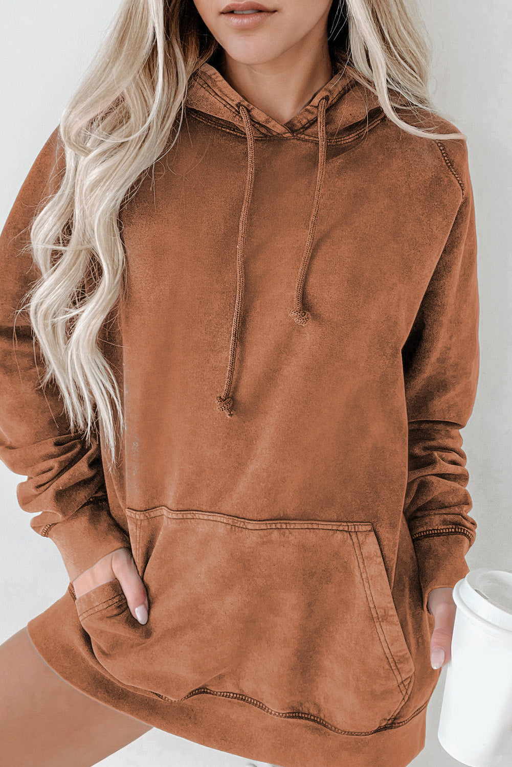 The Oversized Heathered Hoodie