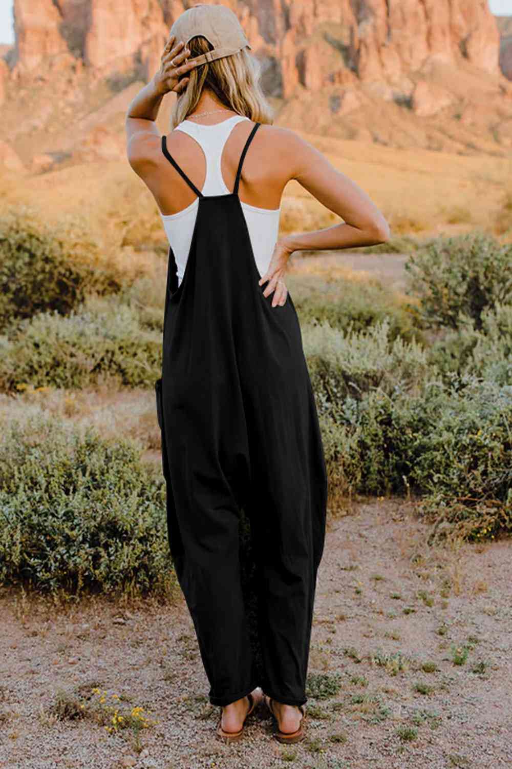 The Capri V-Neck Sleeveless Jumper