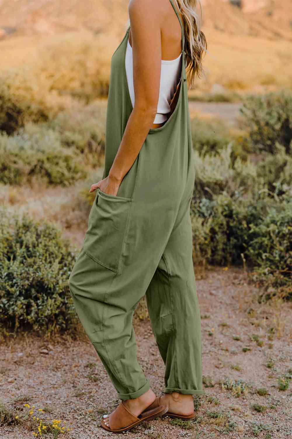 The Capri V-Neck Sleeveless Jumper