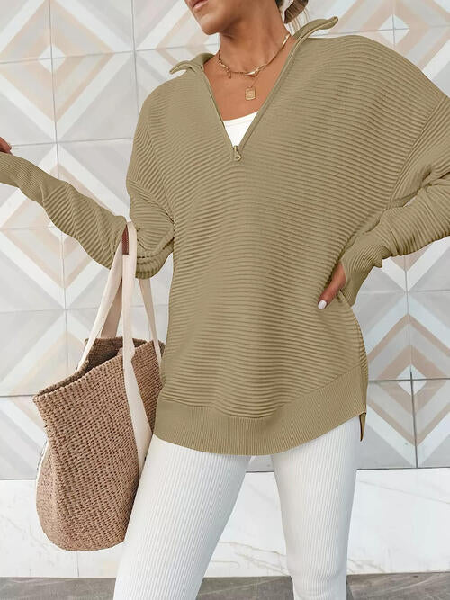 Aubrey Half Zip Sweatshirt