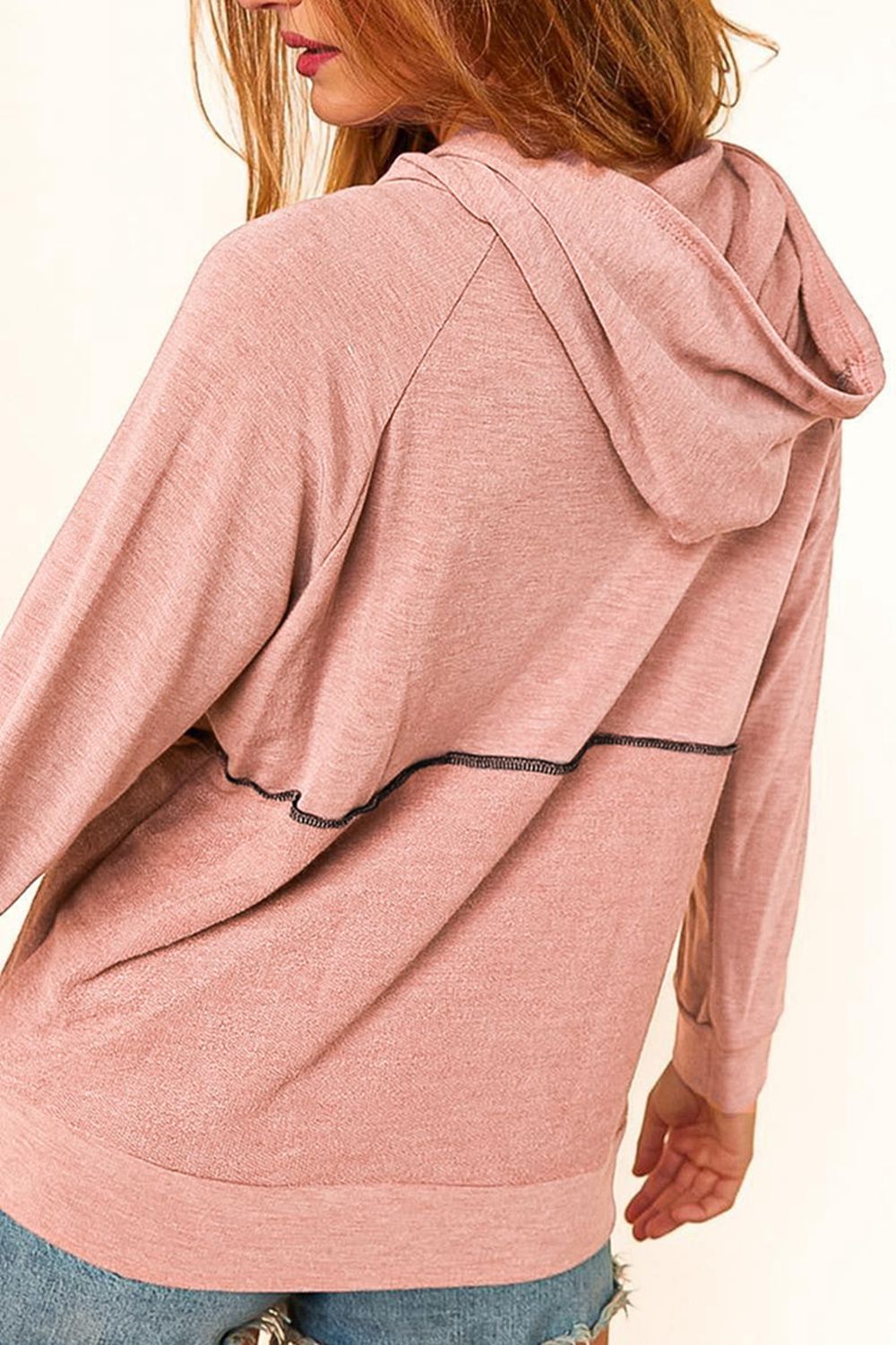The Wendy Side Button Hoodie