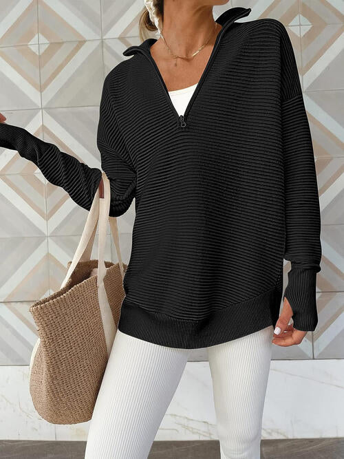 Aubrey Half Zip Sweatshirt