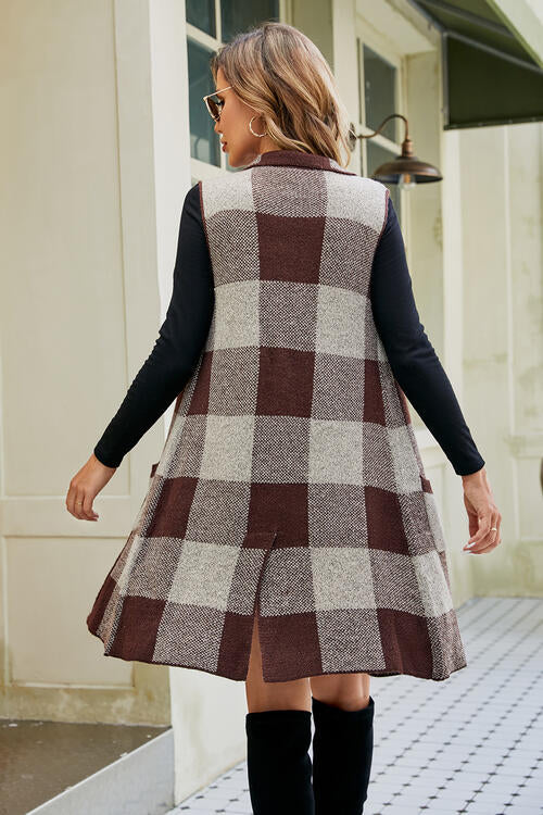 The Rylie Plaid Duster