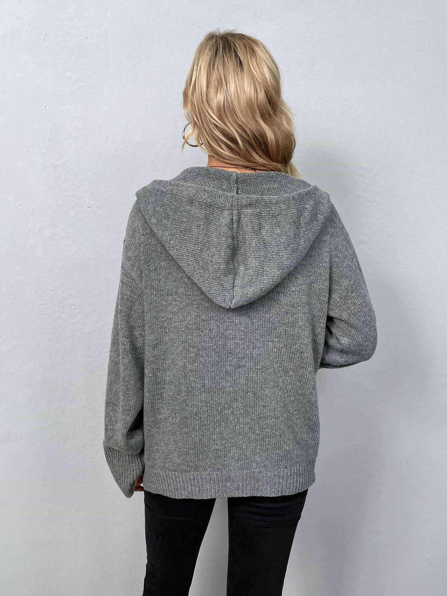 The Collins Knit Hoodie