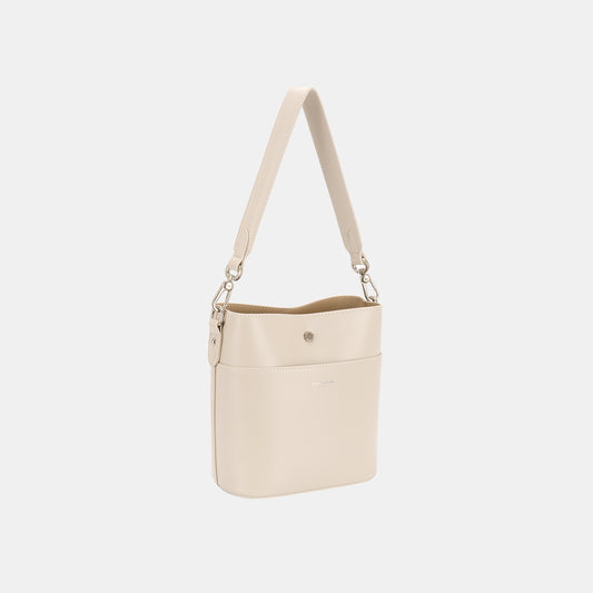 NEW! The Chic Leather Bucket Shoulder Bag