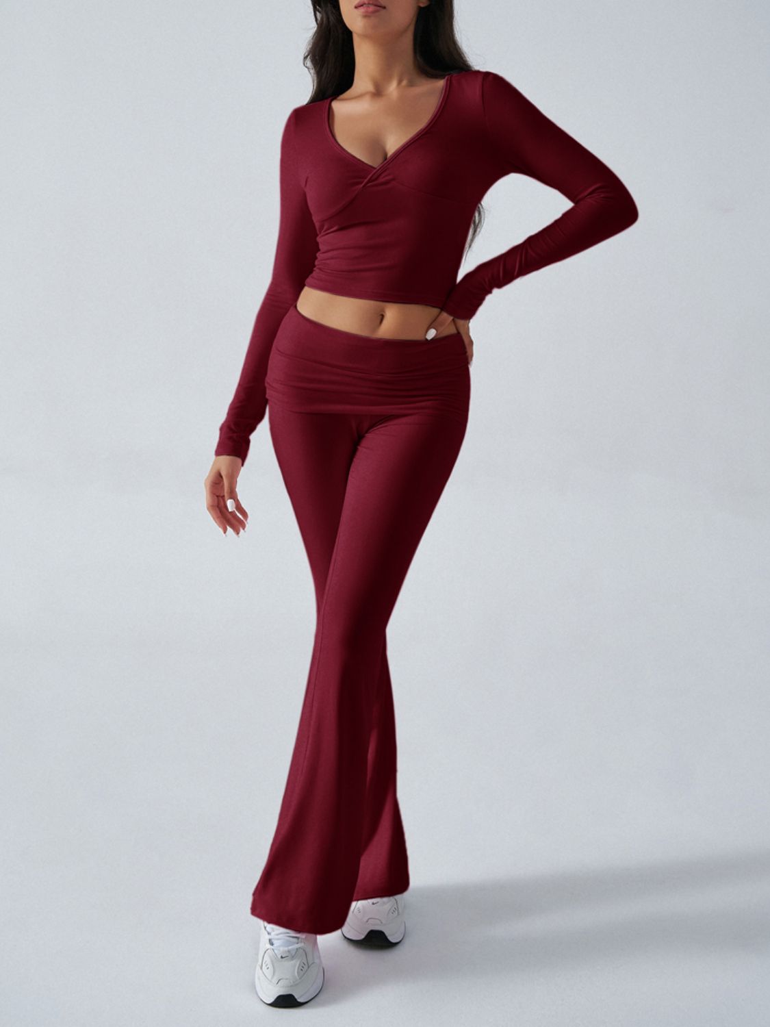 The Lana Long Sleeve Top and Pants Set