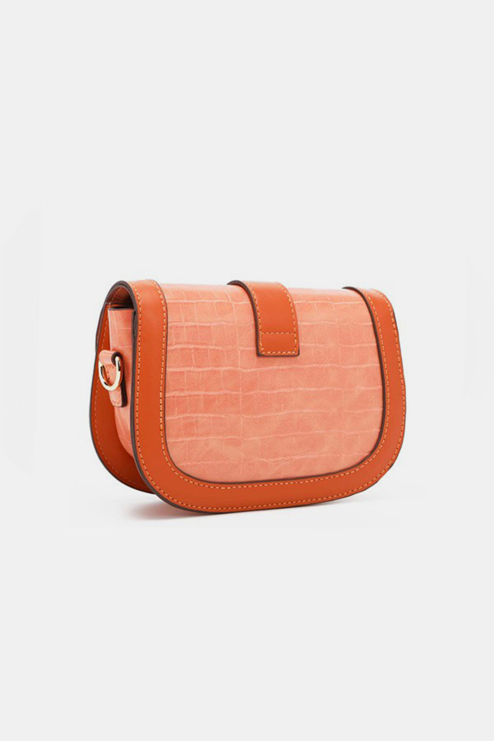 Croc Embossed Crossbody Bag