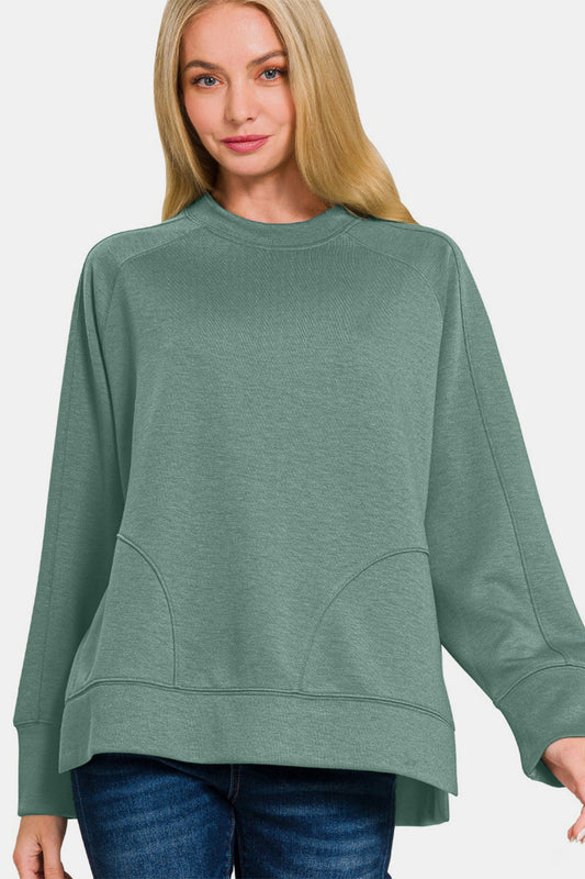 The Jupiter Side Slit Sweatshirt