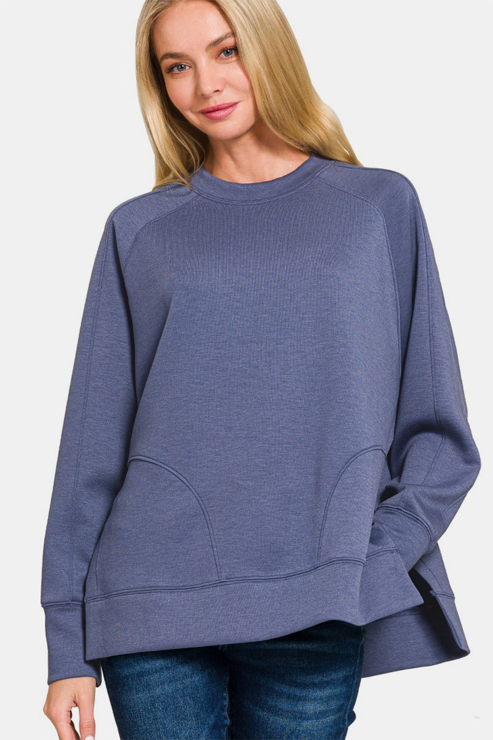 The Hollis Side Slit Sweatshirt