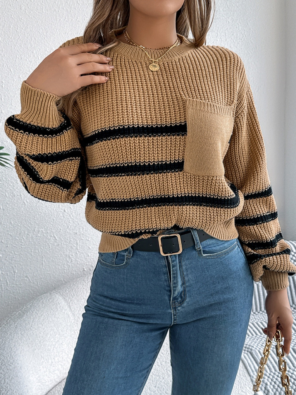 The Stevie Striped Sweater