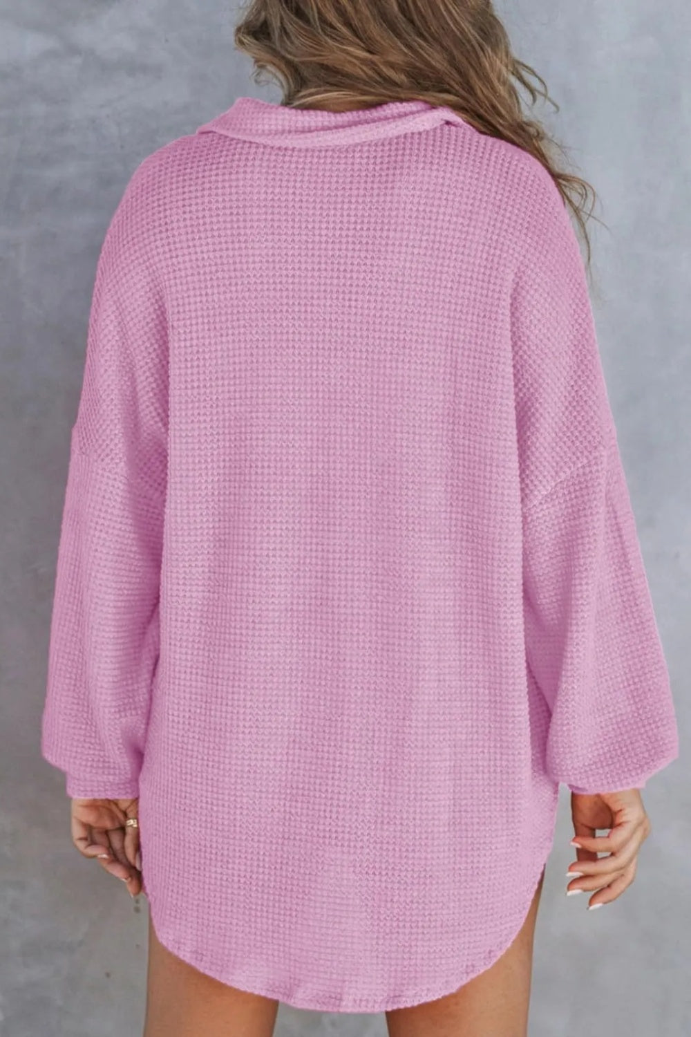 The Senora Collard Waffle Knit Shirt