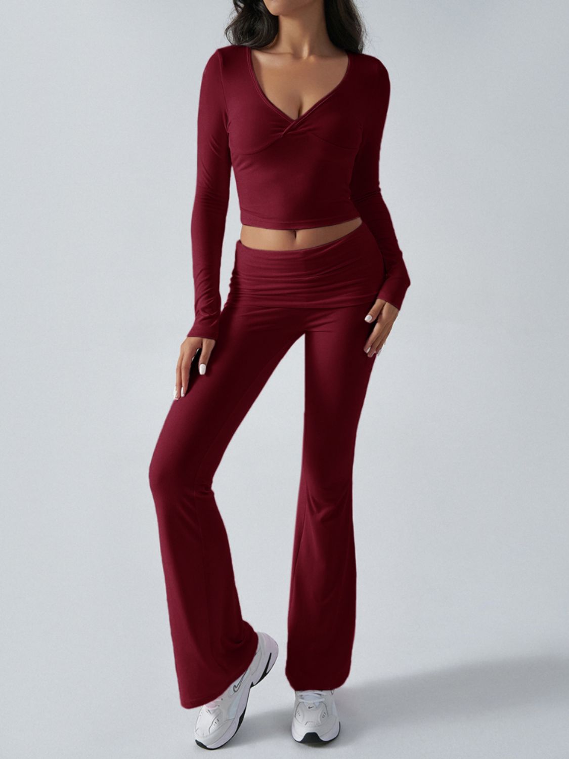 The Lana Long Sleeve Top and Pants Set