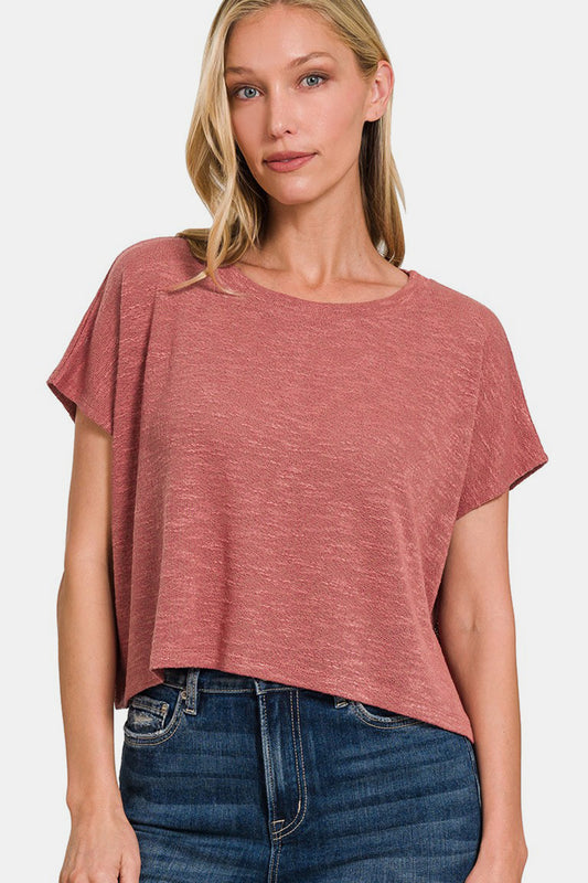 Oversized Crop Tee