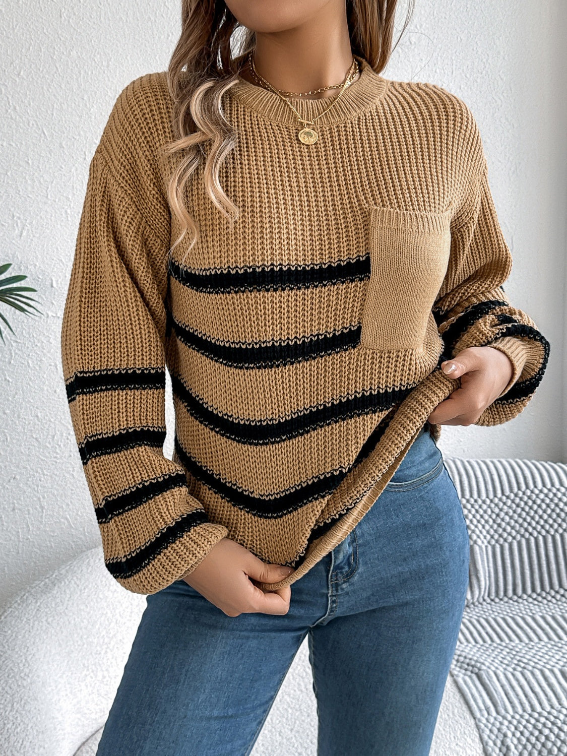 The Stevie Striped Sweater