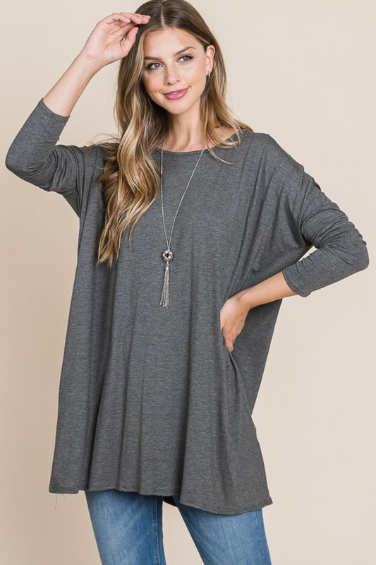 Comfy Long Sleeve Oversized Top