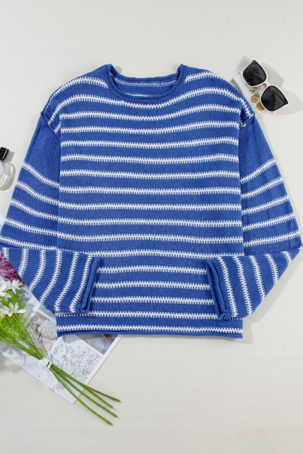 The Clarke Striped Knit Sweater