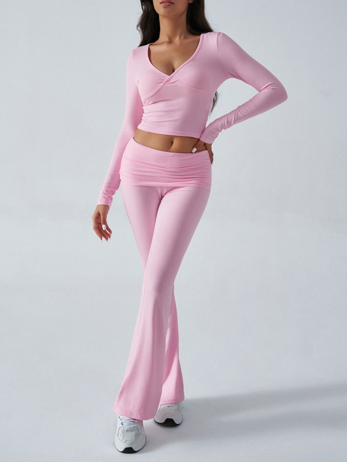 The Lana Long Sleeve Top and Pants Set