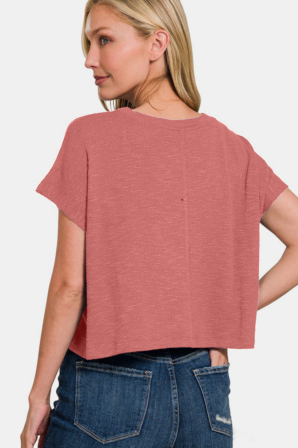 Oversized Crop Tee