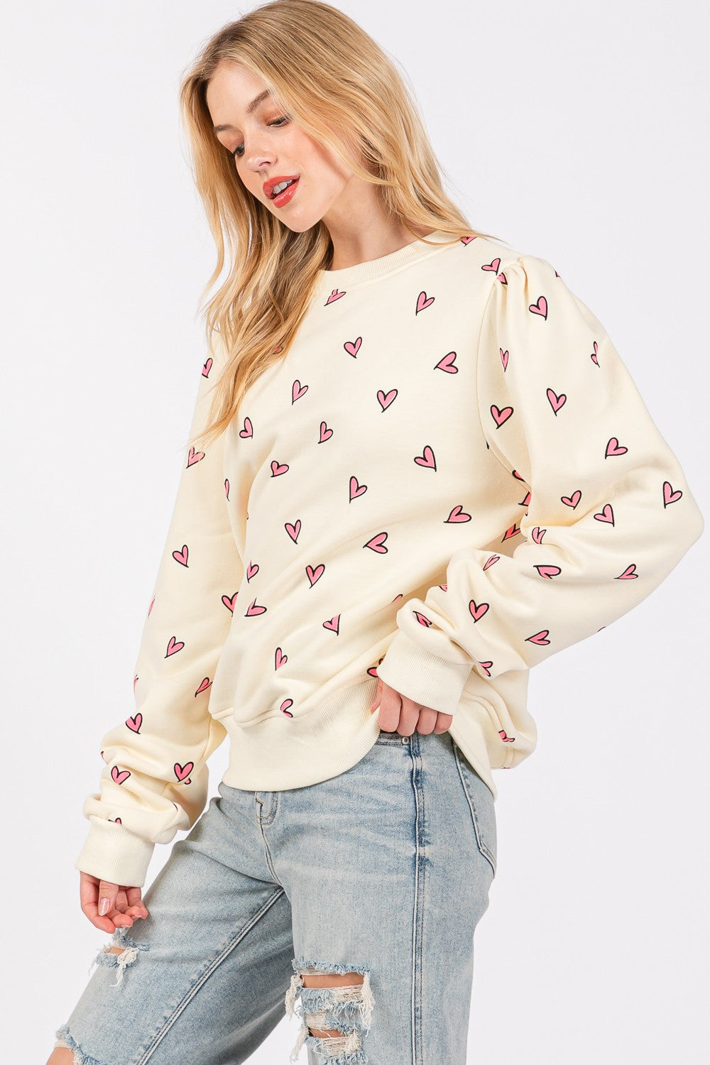 The Brighton Heart Printed Sweatshirt