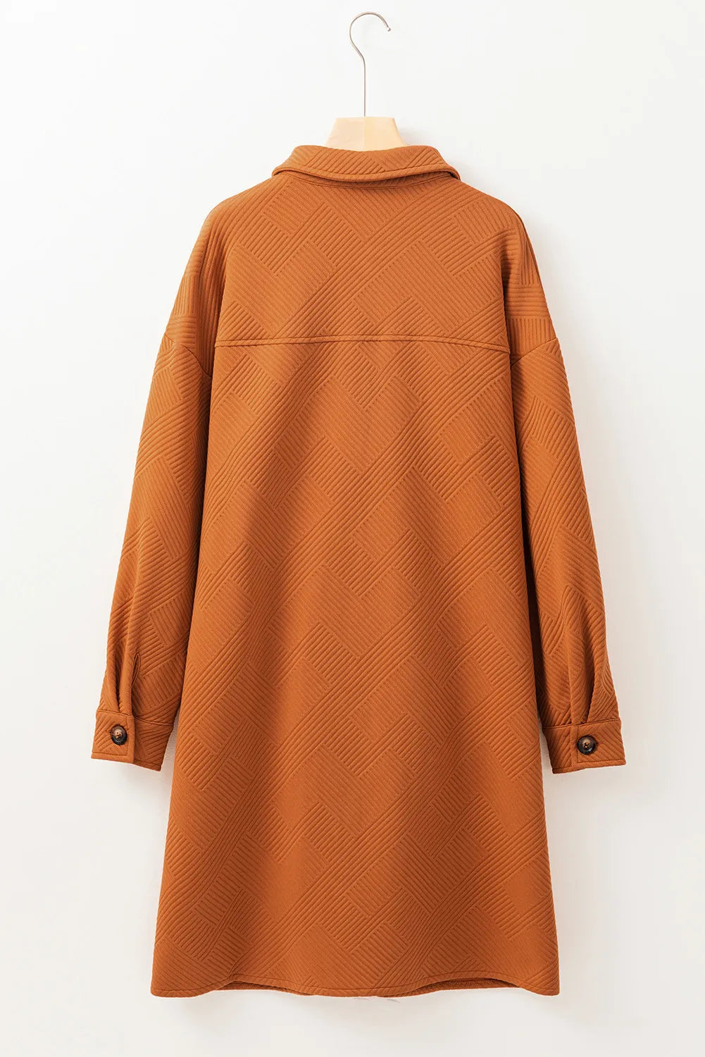 The Sienna Button Down Collared Neck Coat