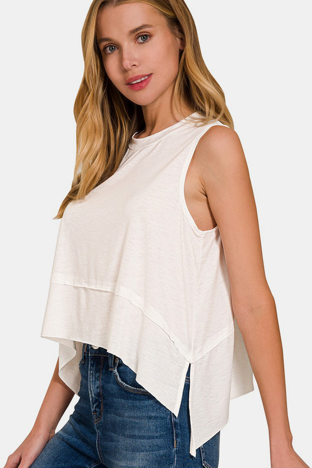 Slit High-Low Tank