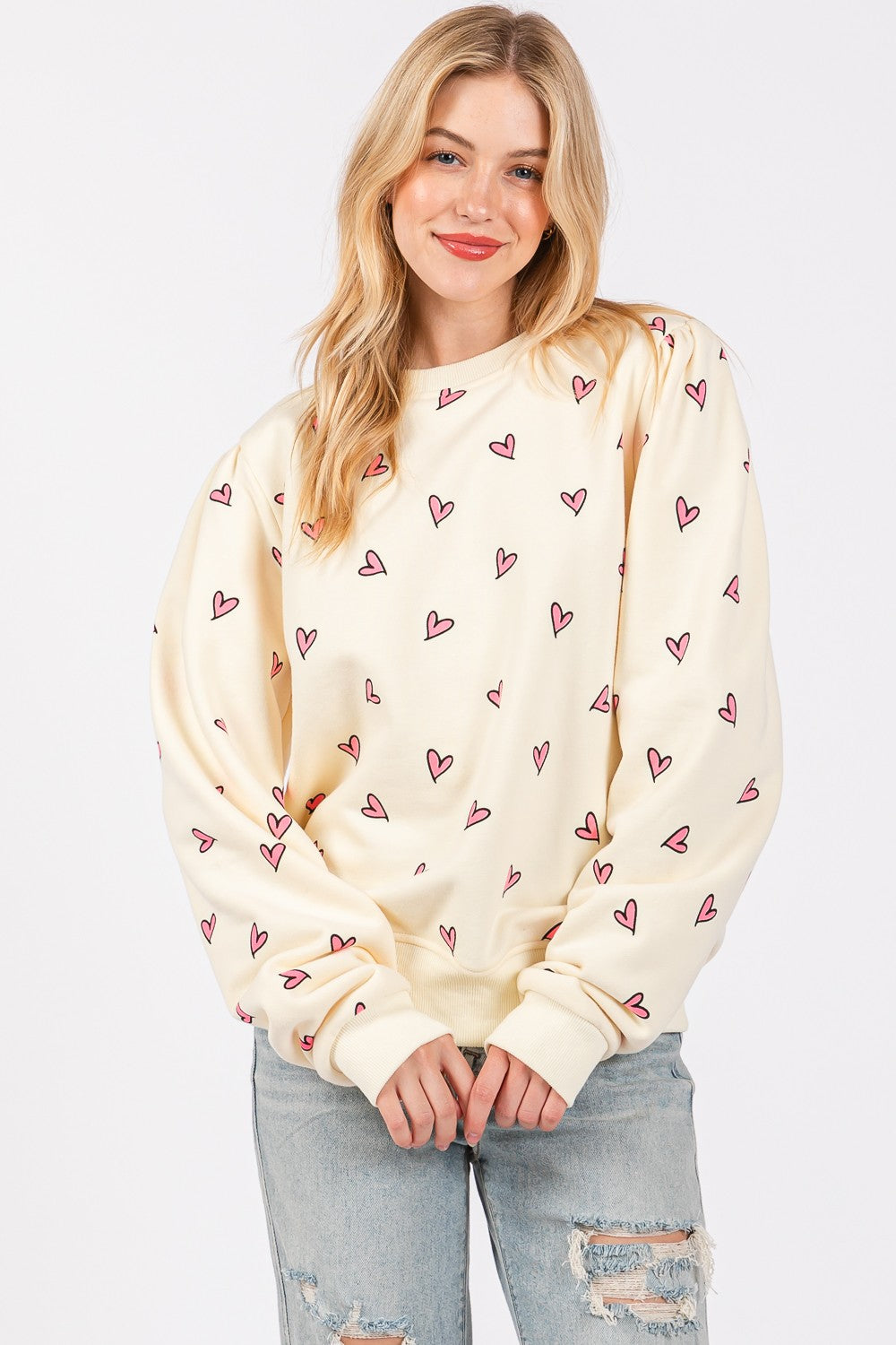 The Brighton Heart Printed Sweatshirt