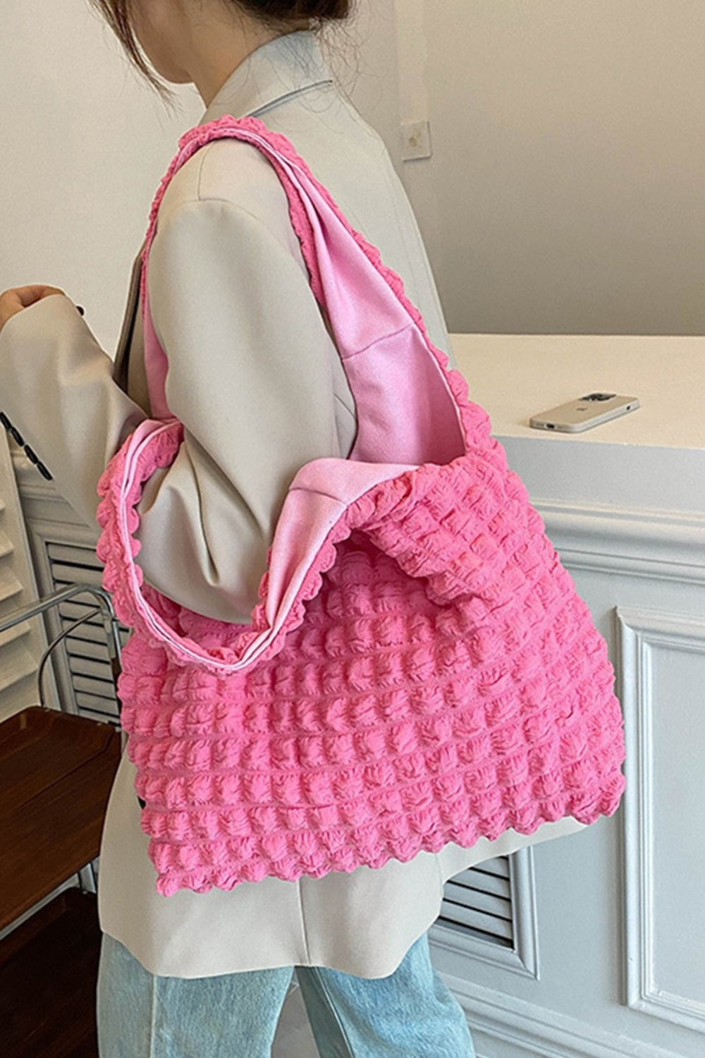 NEW! Cloud Puffy Shoulder Tote Bag