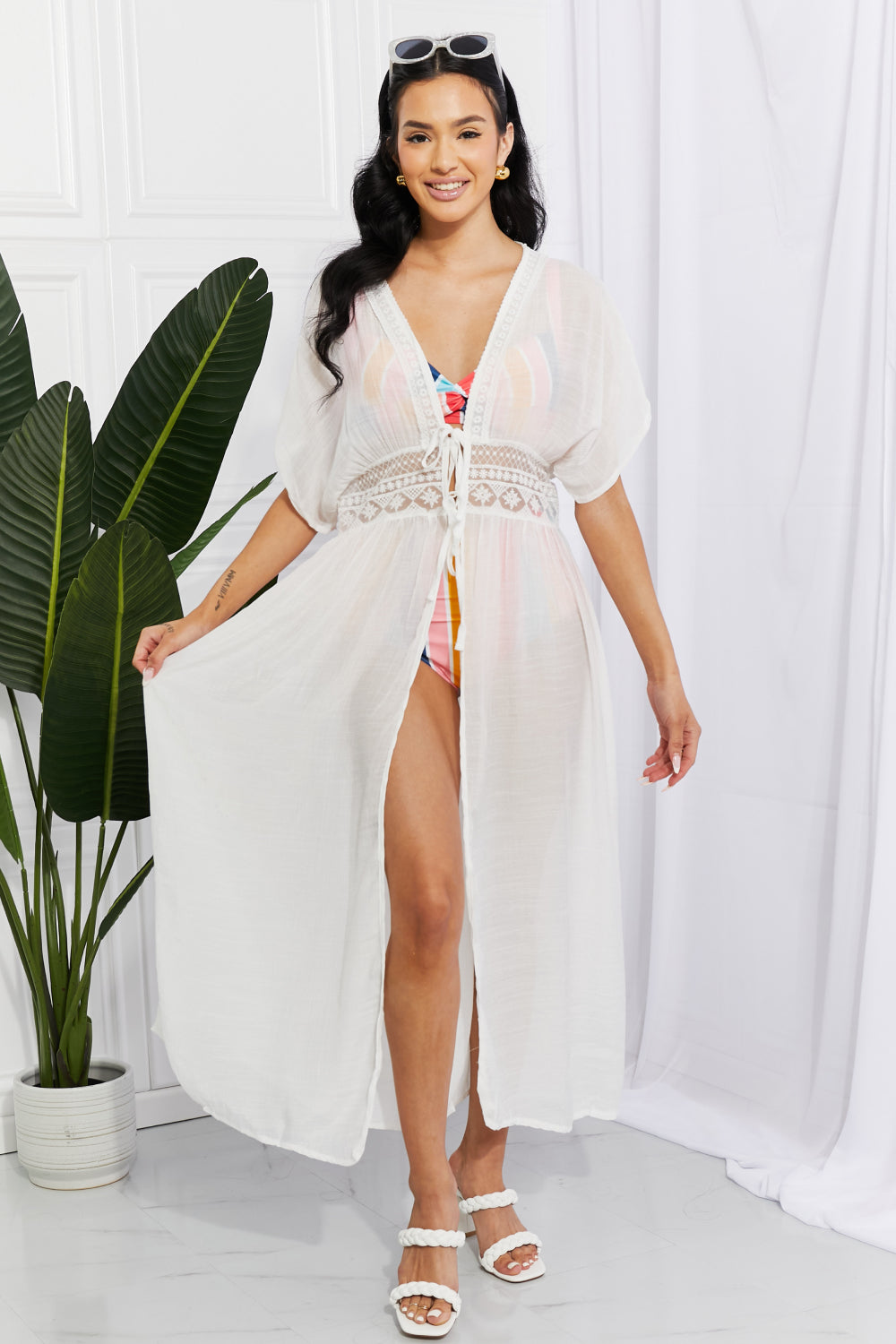 Tied Maxi Cover-Up