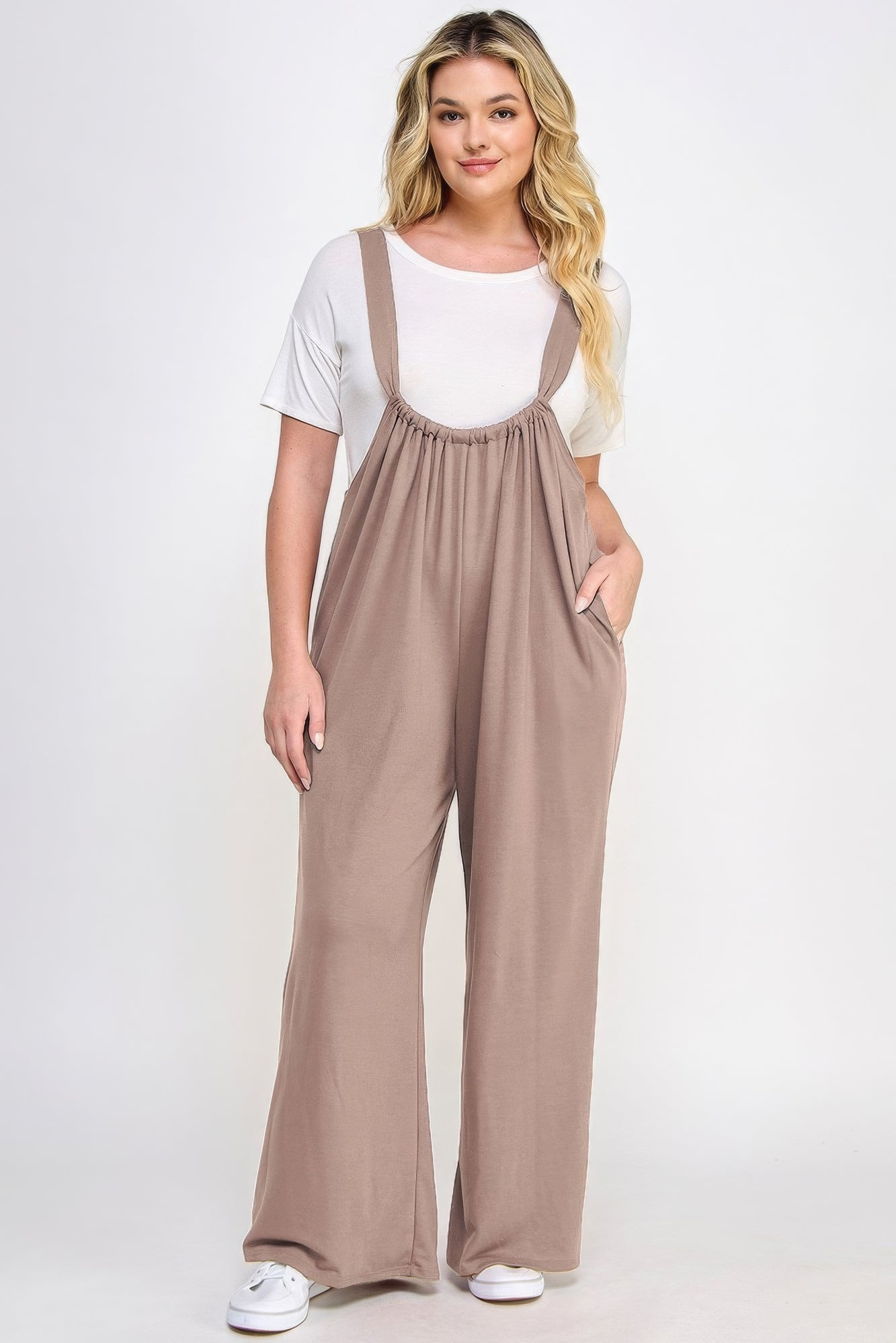 NEW! French Terry Wide Leg Jumper