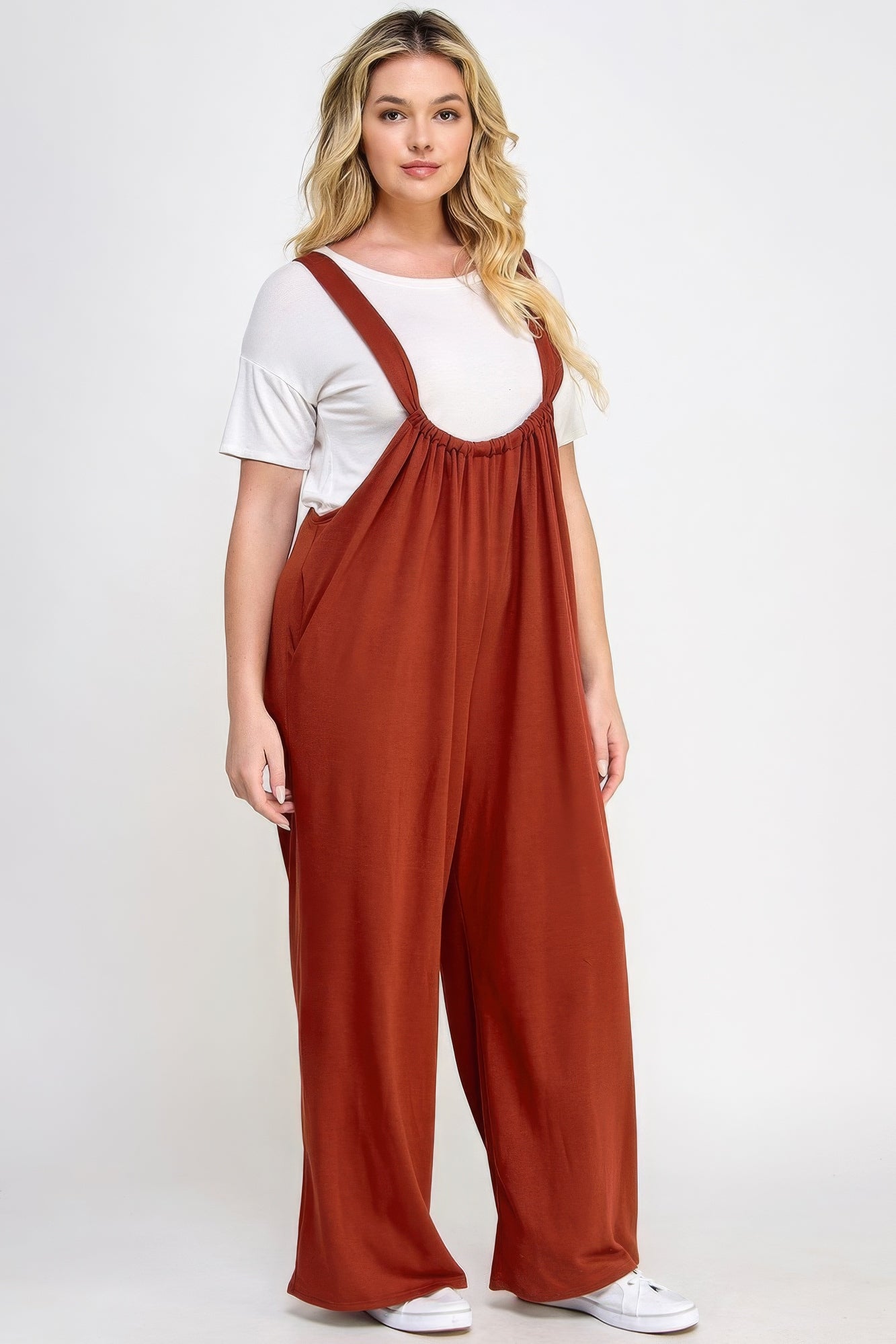 NEW! French Terry Wide Leg Jumper