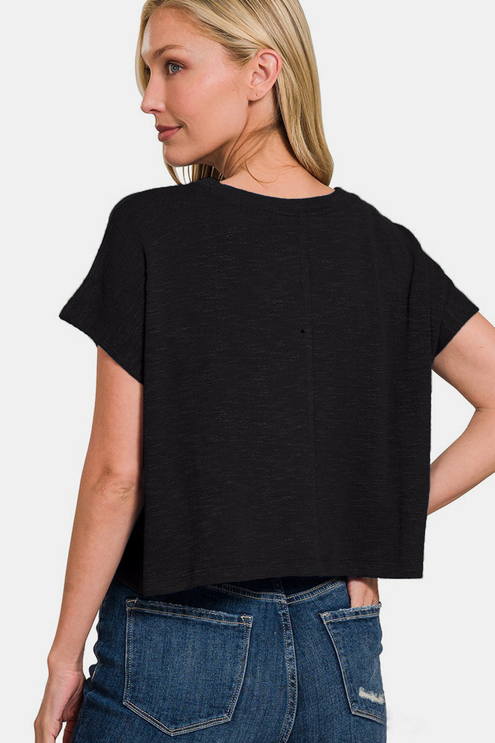 Oversized Crop Tee