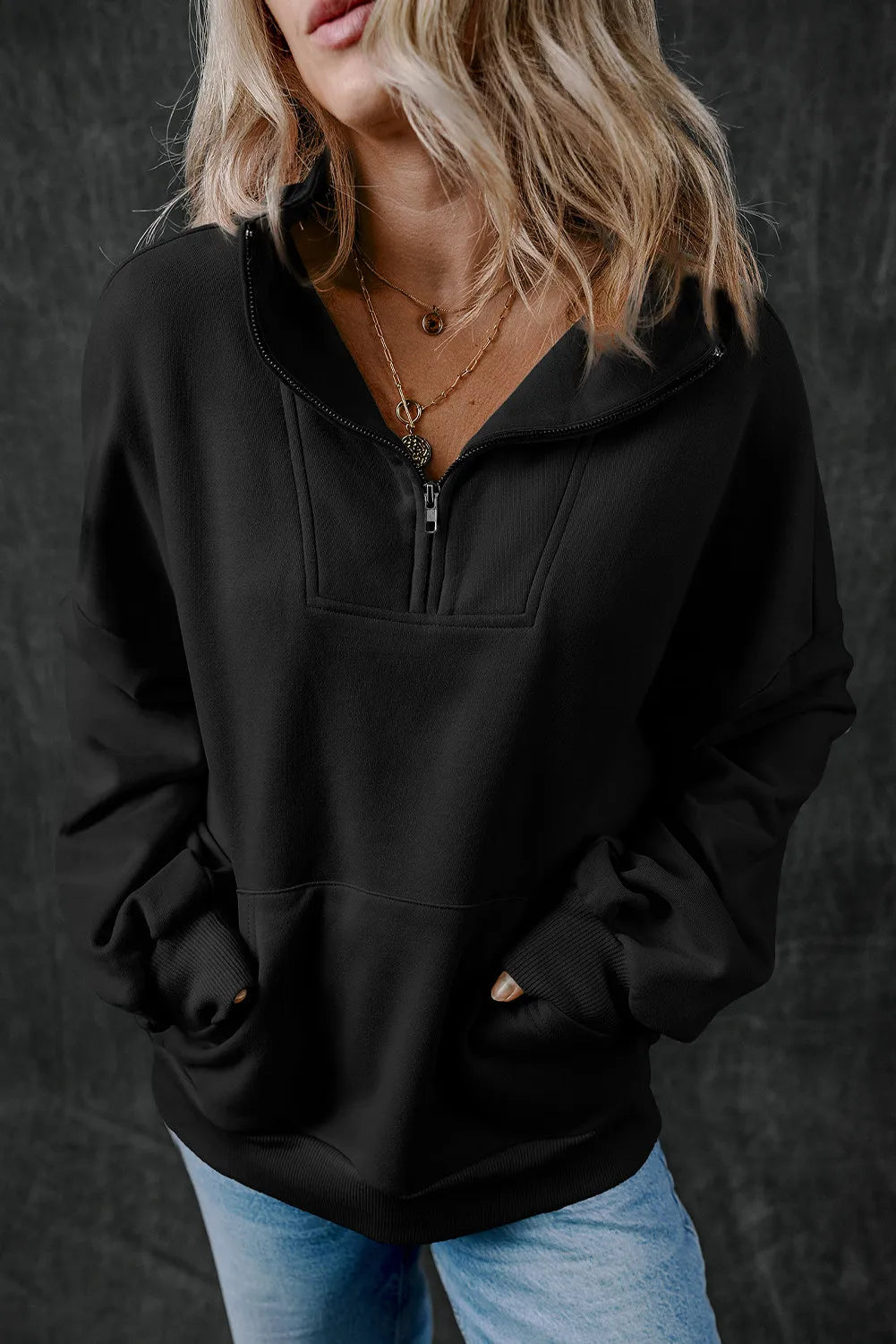 The Berkley Half Zip Sweatshirt