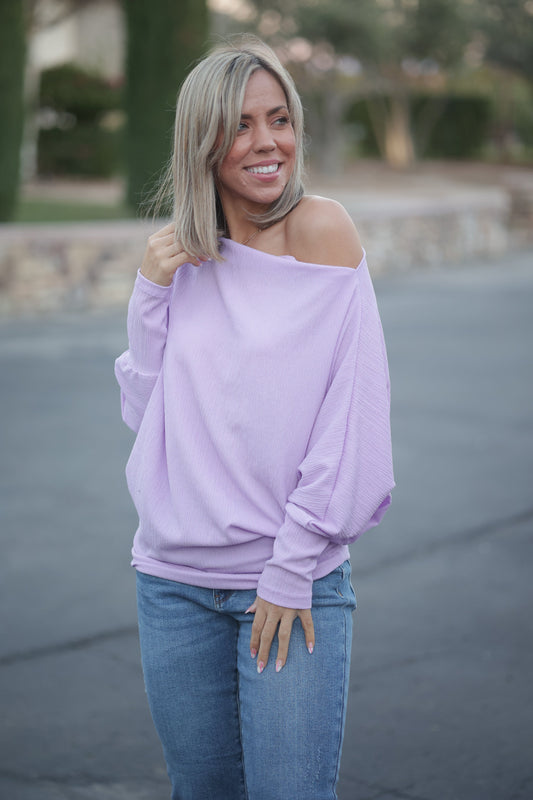 NEW! Lavender Fields Dolman