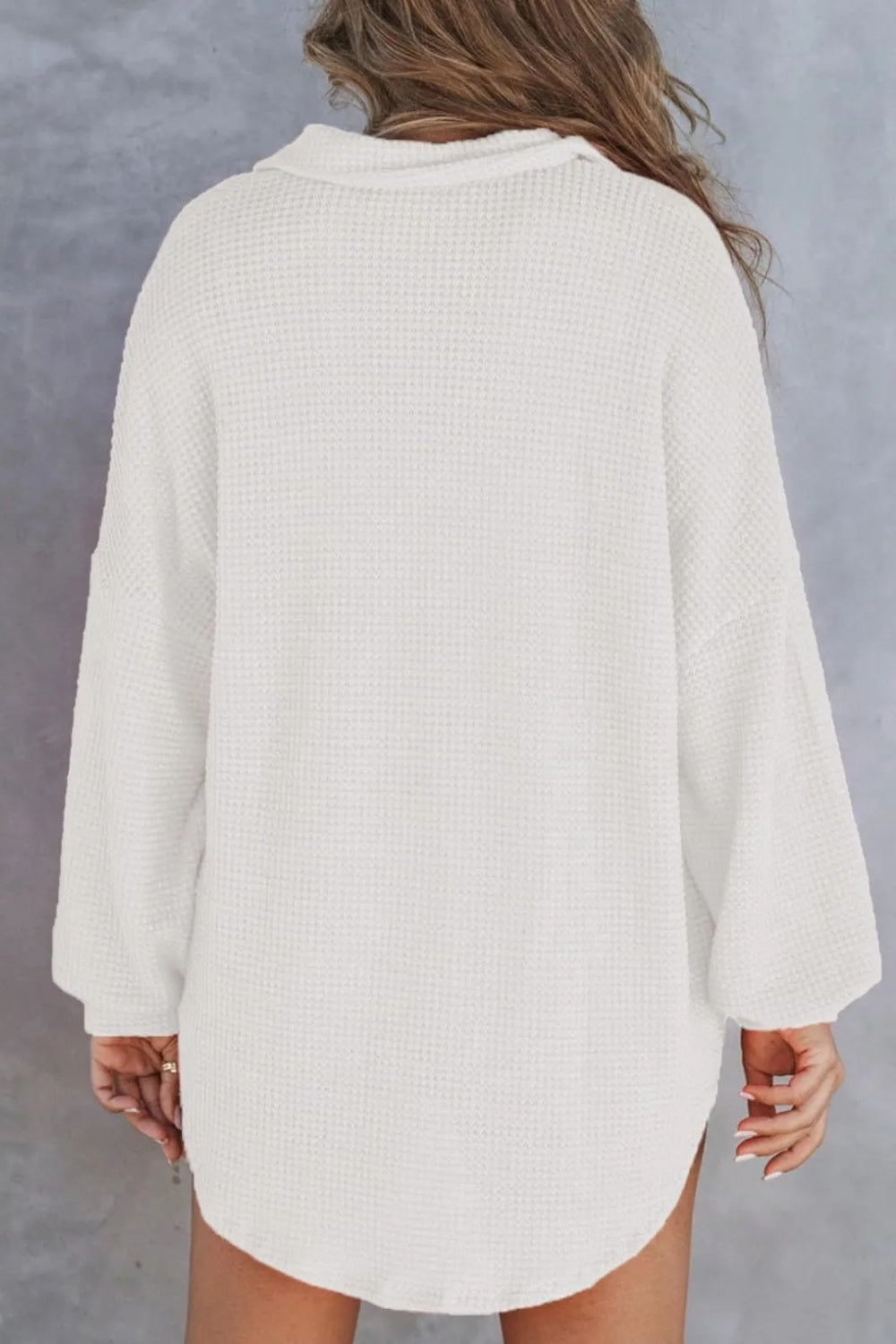 The Senora Collard Waffle Knit Shirt