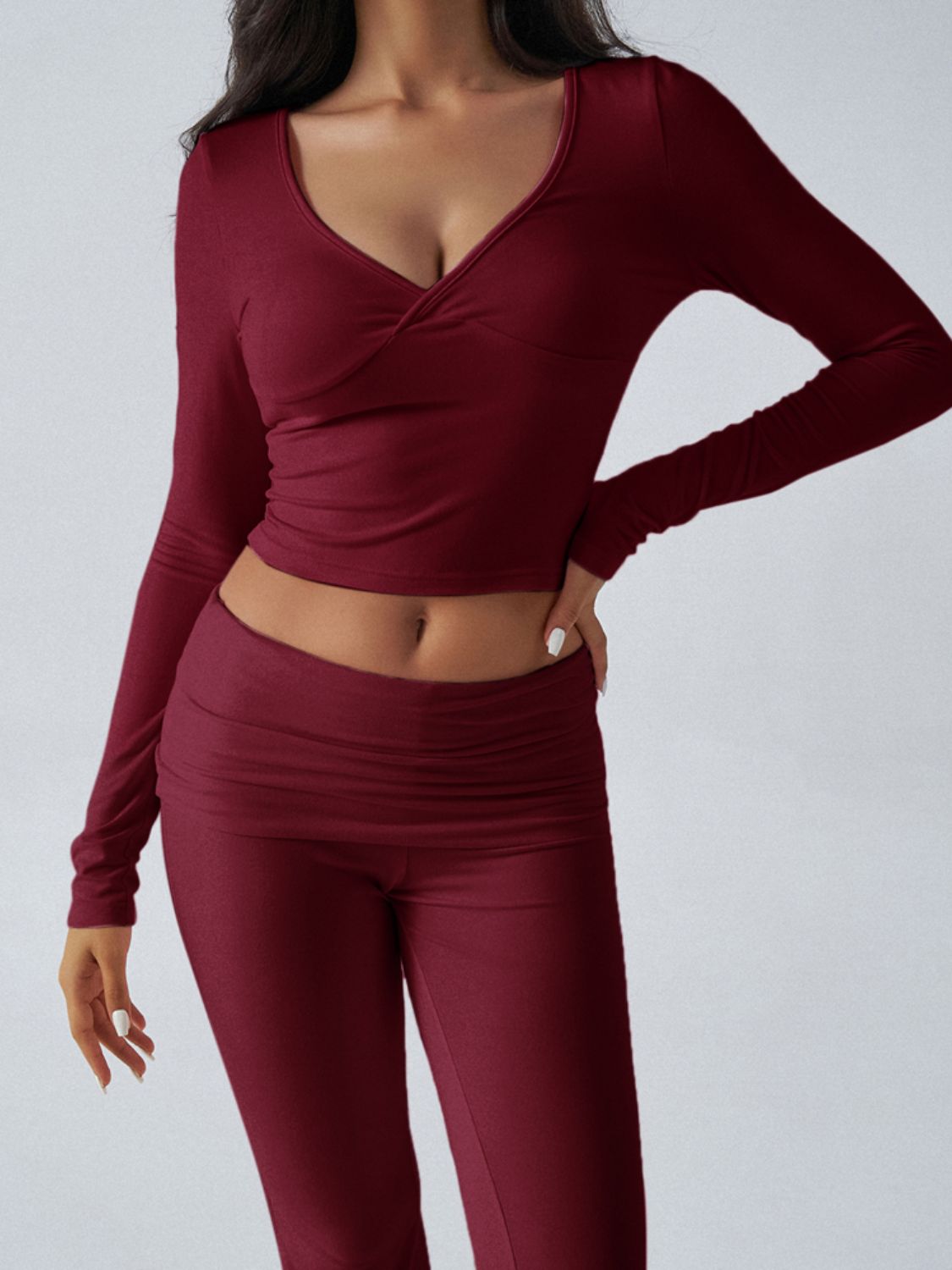 The Lana Long Sleeve Top and Pants Set