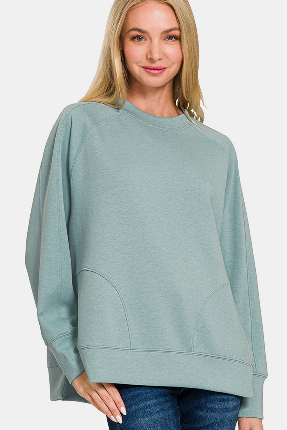 The Hollis Side Slit Sweatshirt