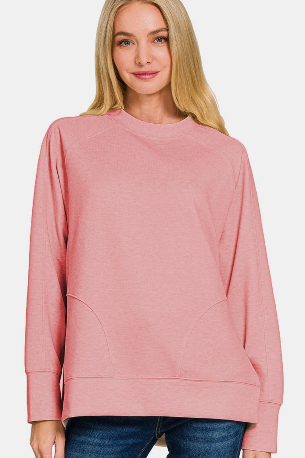 The Hollis Side Slit Sweatshirt