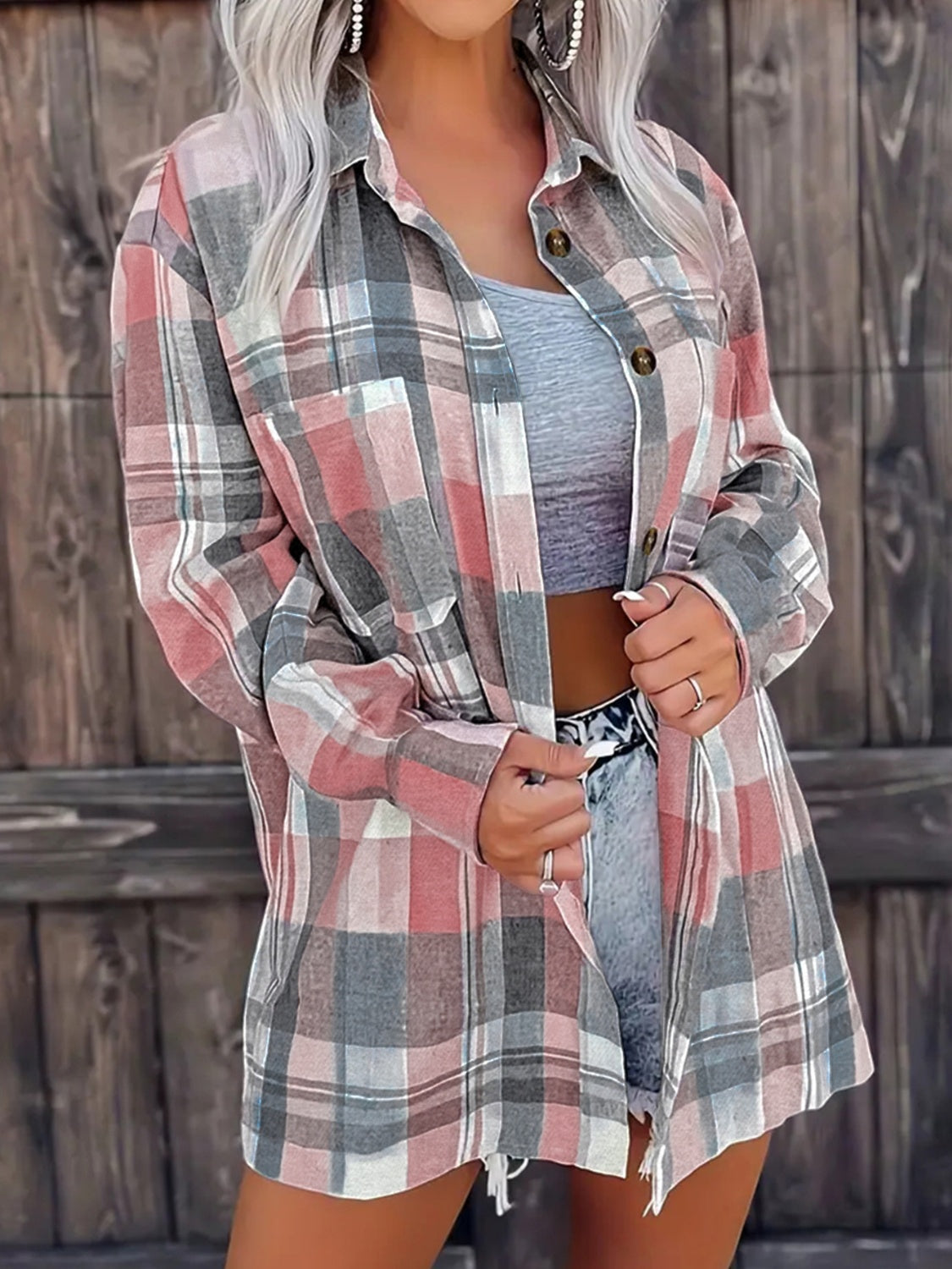 The Maizie Flannel Shacket