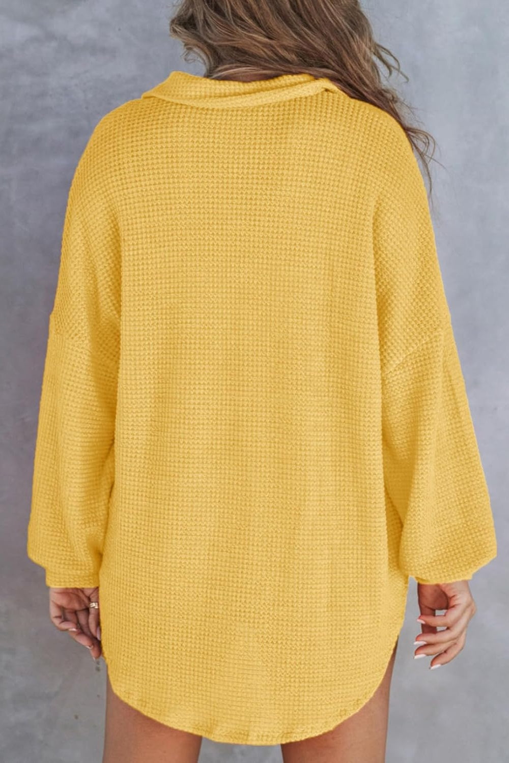 The Senora Collard Waffle Knit Shirt