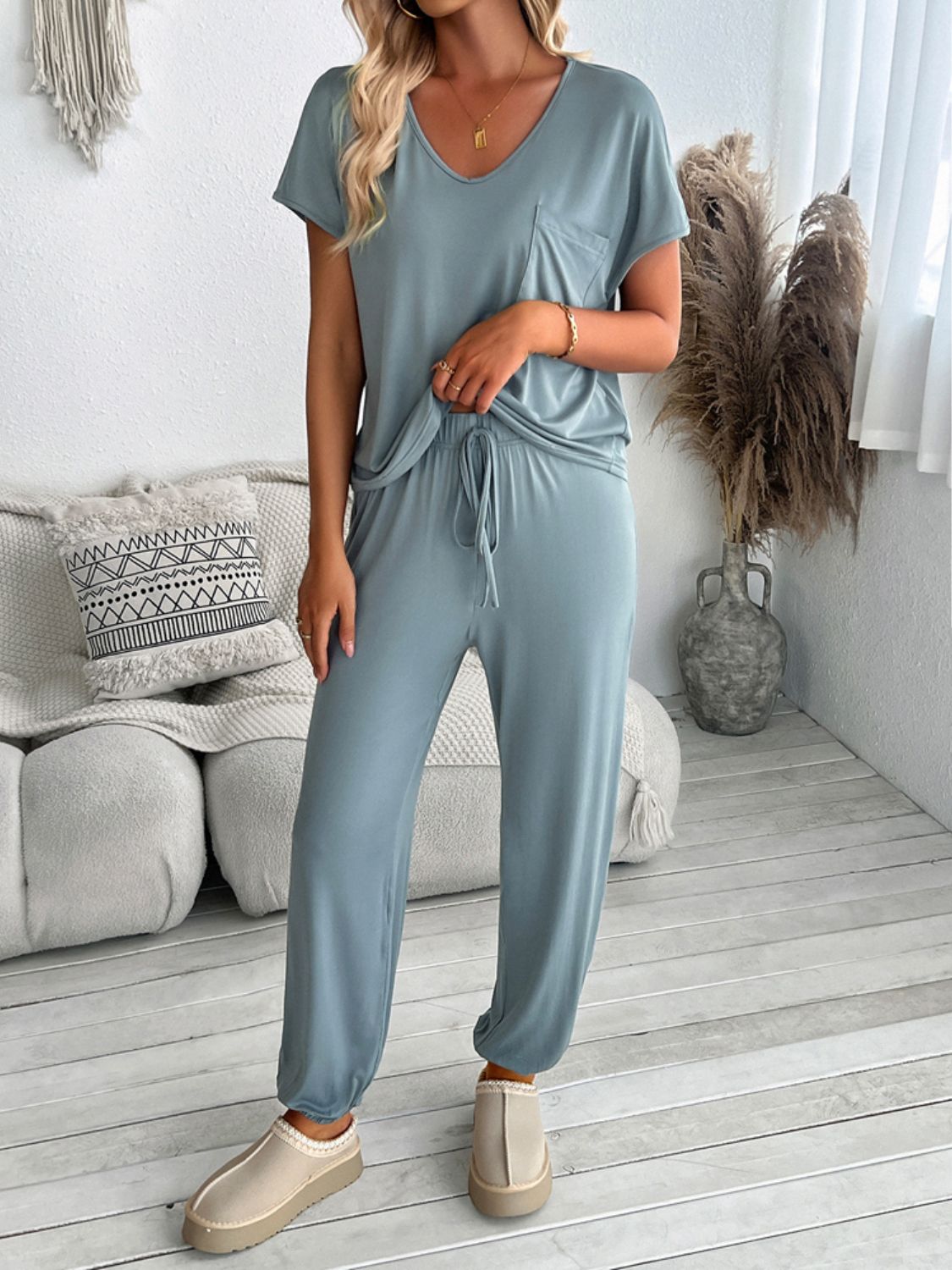 The Albany Top and Pants Set