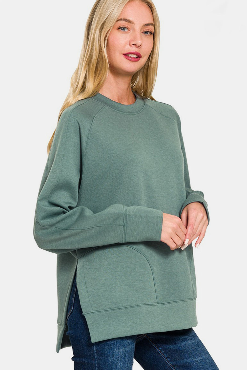 The Jupiter Side Slit Sweatshirt