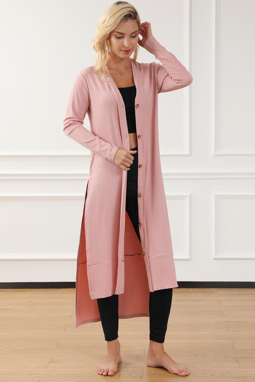 The Daniela High-Low Cardigan Duster