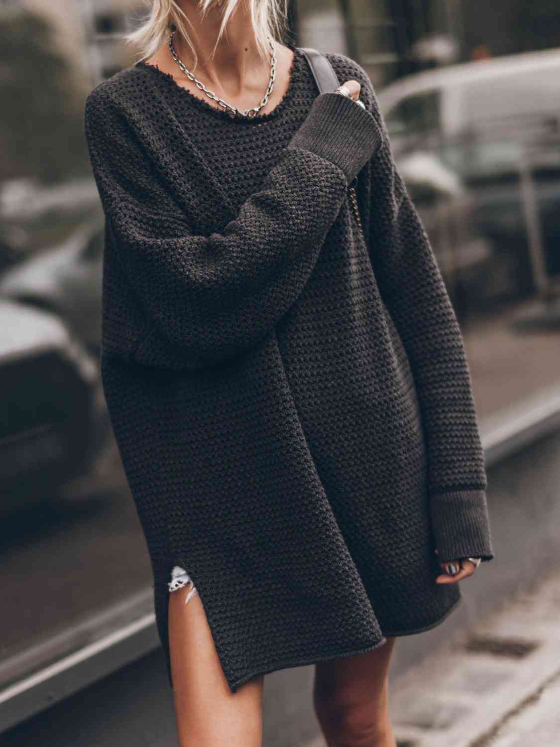 The Julia Oversized Knitted Sweater