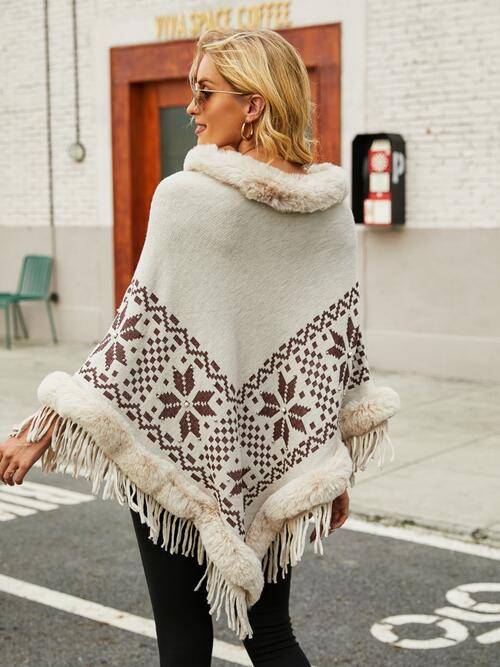 The Nyla Cape Sleeve Poncho