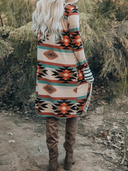 The Natalia Aztec Print Duster