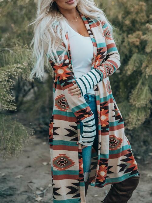 The Natalia Aztec Print Duster