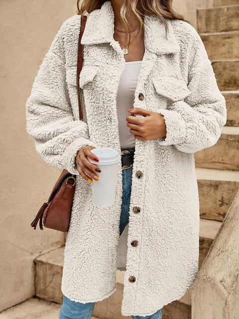 The Layla Button Down Cozy Coat