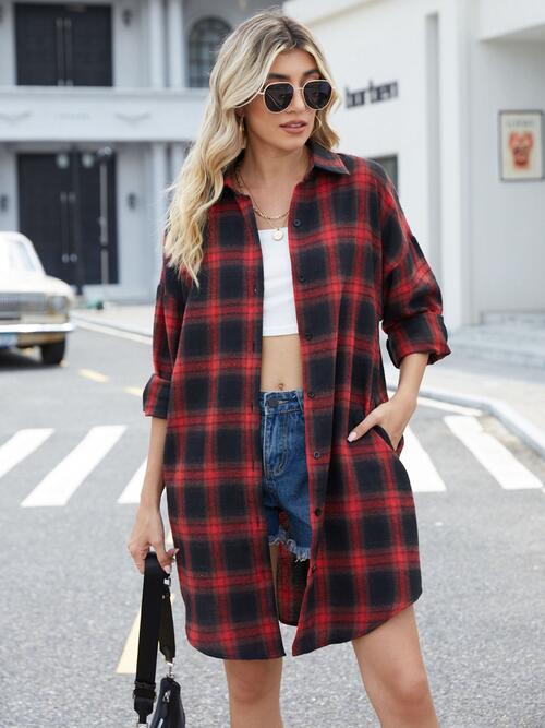 The Audra Oversized Lightweight Flannel