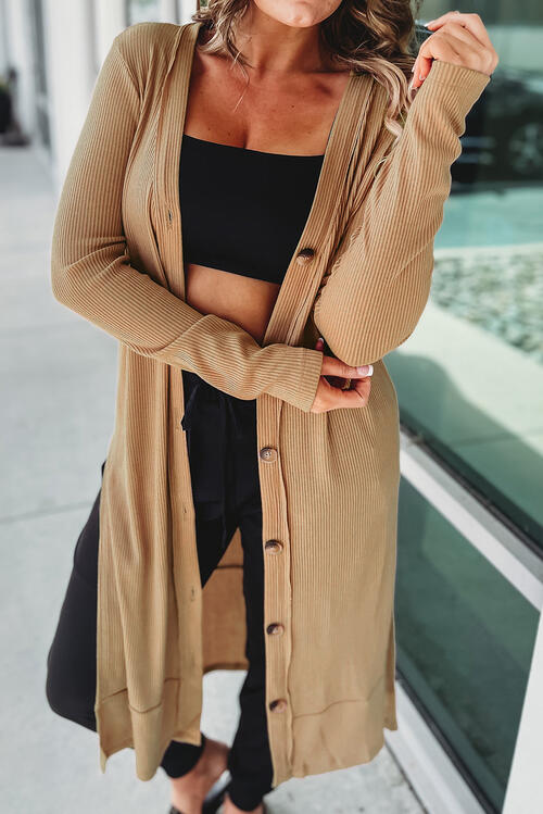 The Daniela High-Low Cardigan Duster