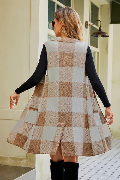 The Rylie Plaid Duster